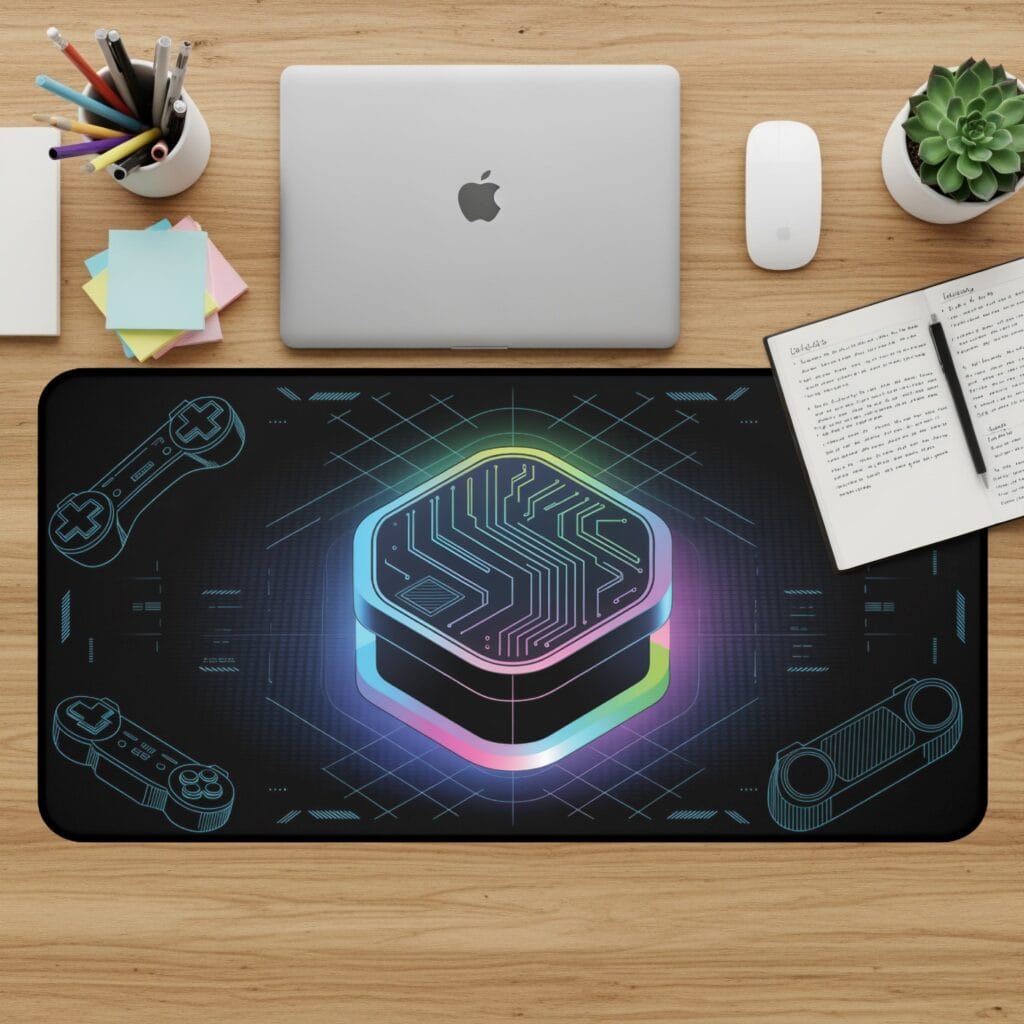 Gamer Desk Mat, Circuit Board Mouse Pad, Gaming Accessories, Computer Desk Pad, Large Desk Mat, Desk Pad, Office Desk Mat, Keyboard Mat